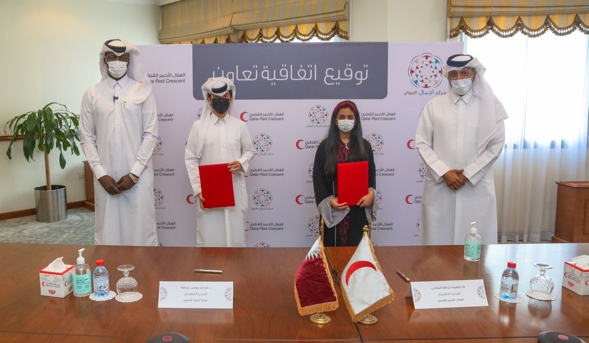 QRCS, Ajial Qatar Sign Agreement to Promote First Aid Skills Among School Children
